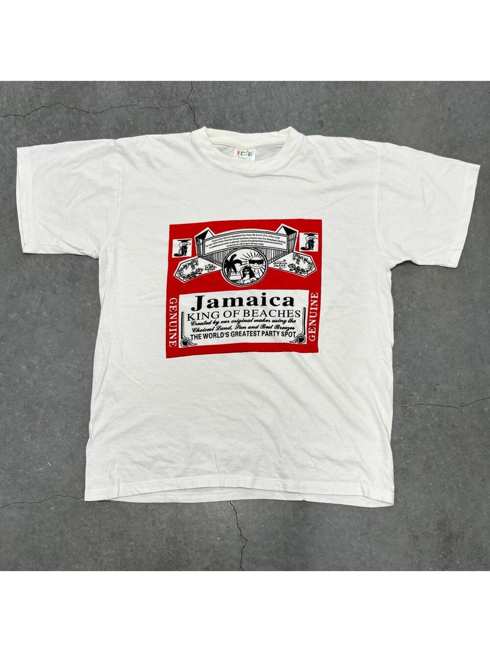 Y2K Jamaica King of Beaches T Shirt